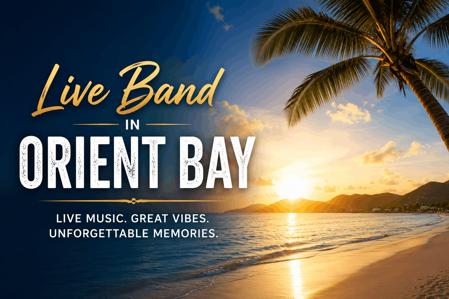 private yacht band party Sint Maarten